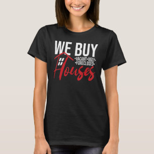 Camiseta Compramos Casas Inmobiliaria Inversor Situación Hu