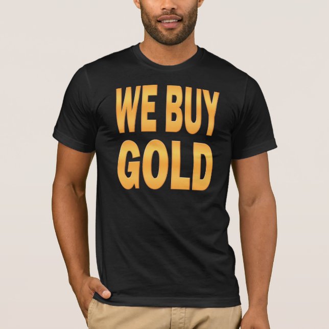 Camiseta Compramos oro (Anverso)