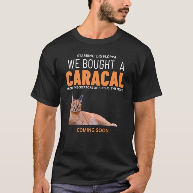 Camiseta Compramos Un Gran Meme De Gato Floppa Caracal (Anverso)