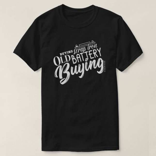 CAMISETA COMPRANDO HIERRO DE RAPAS (Diseño del anverso)