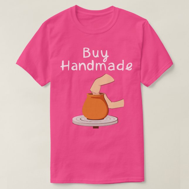 Camiseta Comprar a mano (Diseño del anverso)