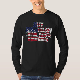 Camiseta Comprar Americano Beber Más Bourbon Whisky EE. UU.