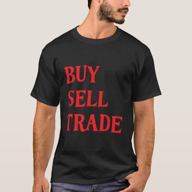 Camiseta Comprar comercio de venta (Anverso)