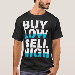 Camiseta Comprar Cripto de Inversor Comercial de Alta Diver