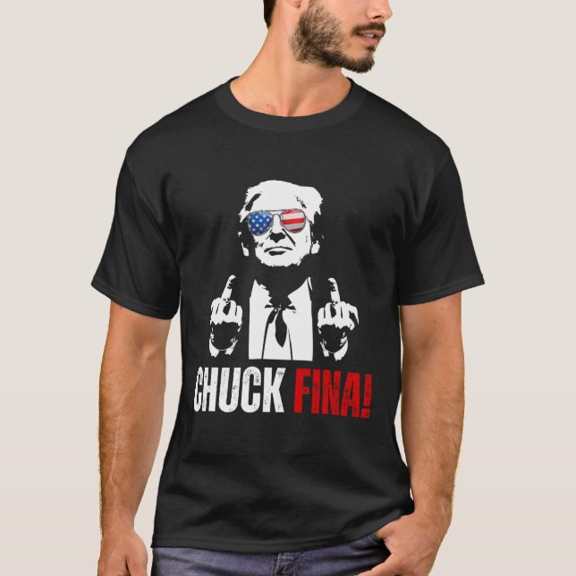 Camiseta Comprar el Día de la Liberación Comercial de Chuck (Anverso)