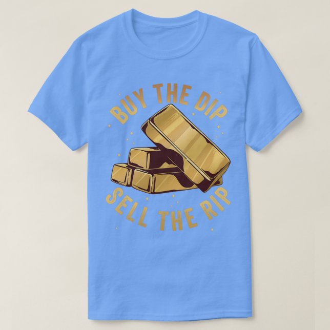 Camiseta Comprar El Dip Vender El Comercio De Valores Del D (Diseño del anverso)