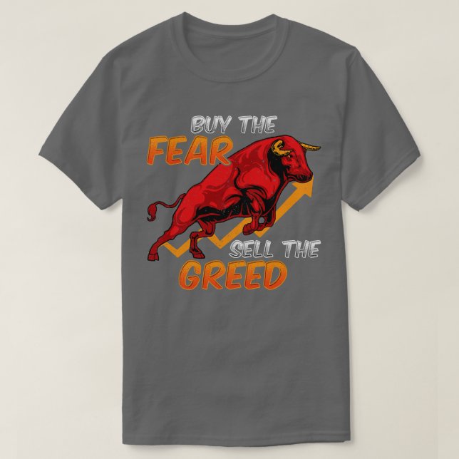 Camiseta Comprar El Miedo Vender El Mercado De Toros De La  (Diseño del anverso)