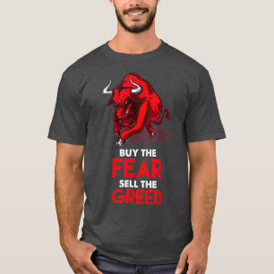 Camiseta Comprar El Miedo Vender El Mercado De Valores De L