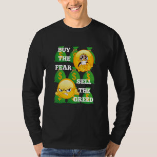 Camiseta Comprar El Miedo Vender La Avaricia (Letras Blanca
