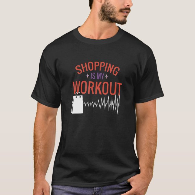 Camiseta Comprar es mi entrenamiento de gimnasia cardio (Anverso)