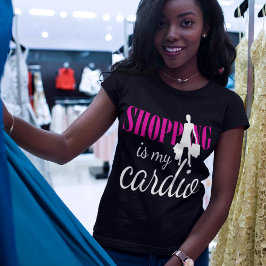 Camiseta Comprar es mi impresión gráfica cardiovascular (v2