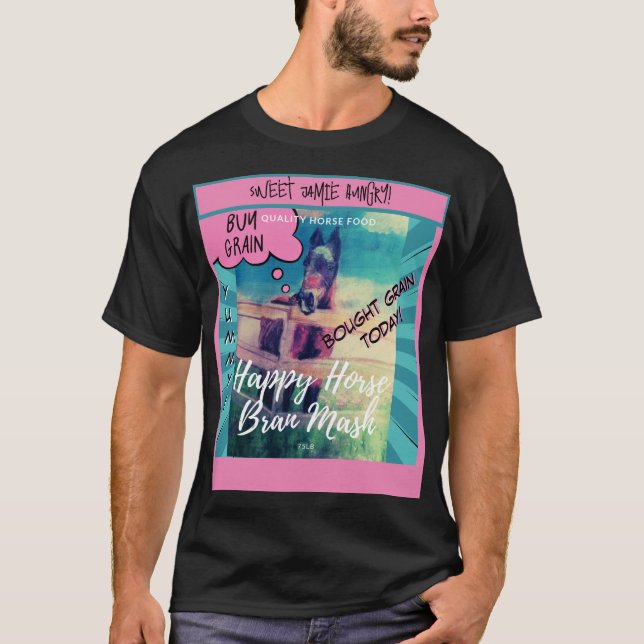 Camiseta comprar grano hoy / dulce Jamie comic style feed (Anverso)