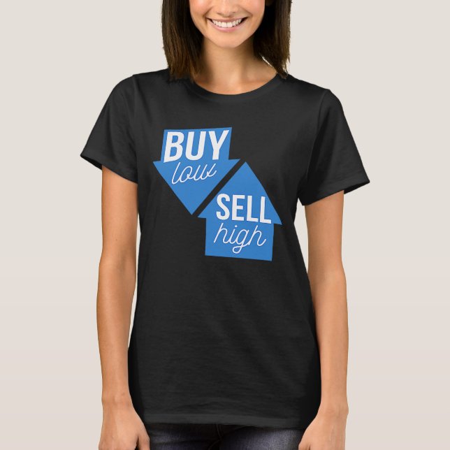 Camiseta Comprar Inversión de Principiante Comercial de Opc (Anverso)