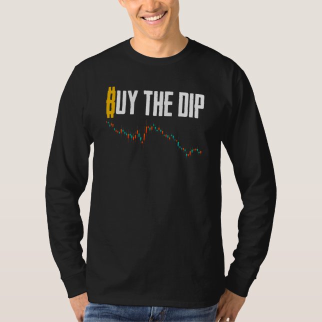 Camiseta Comprar La Caída Bitcoin Comercio De Criptomonedas (Anverso)