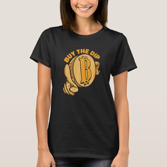Camiseta Comprar La Caída Moneda Criptográfica Cadena De Bl (Anverso)