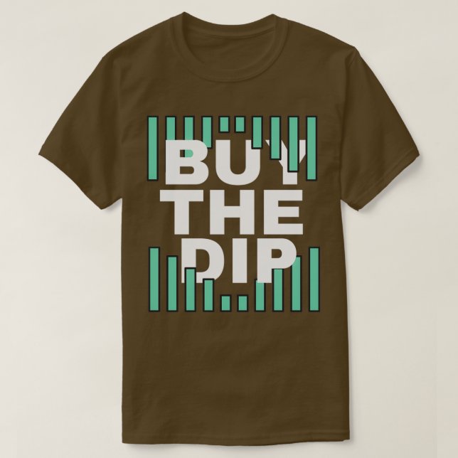 Camiseta Comprar La Cripta Del Mercado De Valores De La Dip (Diseño del anverso)