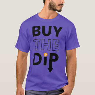 Camiseta Comprar la criptografía del Mercado de Bitcoin Dip