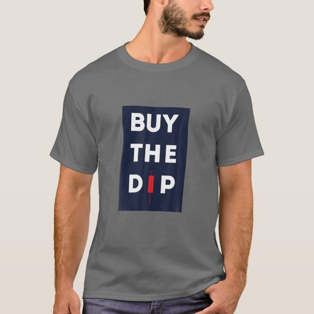Camiseta Comprar La Moneda De La Criptografía De La Dip (Anverso)
