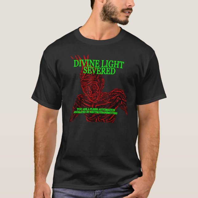 Camiseta Comprar Luz Divina Severa (Anverso)