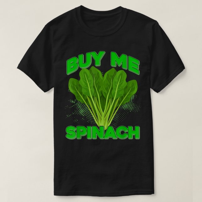 Camiseta Comprar Me Spinach Planta Vegetarianos Vegetariano (Diseño del anverso)