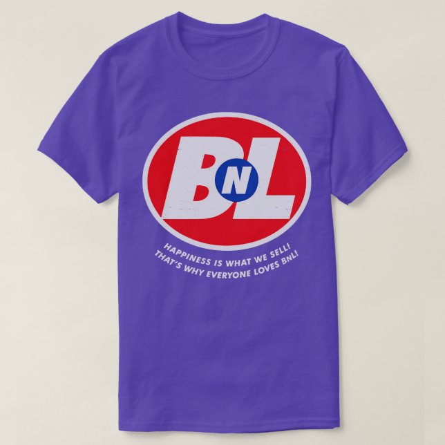 Camiseta Comprar una gran felicidad es lo que vendemos Por  (Diseño del anverso)