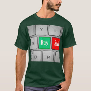 Camiseta Comprar y vender obsequios divertidos en el mercad