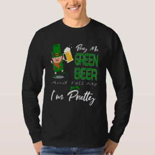 Camiseta Comprarme cerveza verde y decirme que soy Bonito
