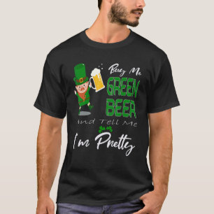 Camiseta Comprarme cerveza verde y decirme que soy Bonito