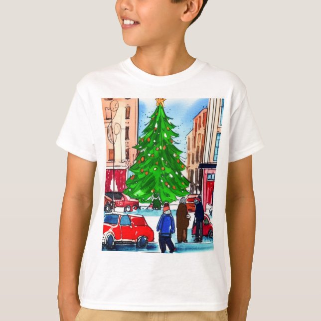 Camiseta Compras de navidades (Anverso)