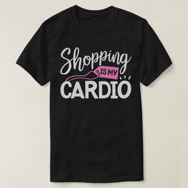 Camiseta Compras mi gimnasio Cardio Fitness Mujeres entrena (Diseño del anverso)