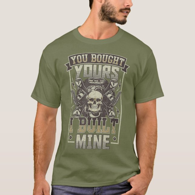 Camiseta Compraste Tu Propio Motor Diesel (Anverso)