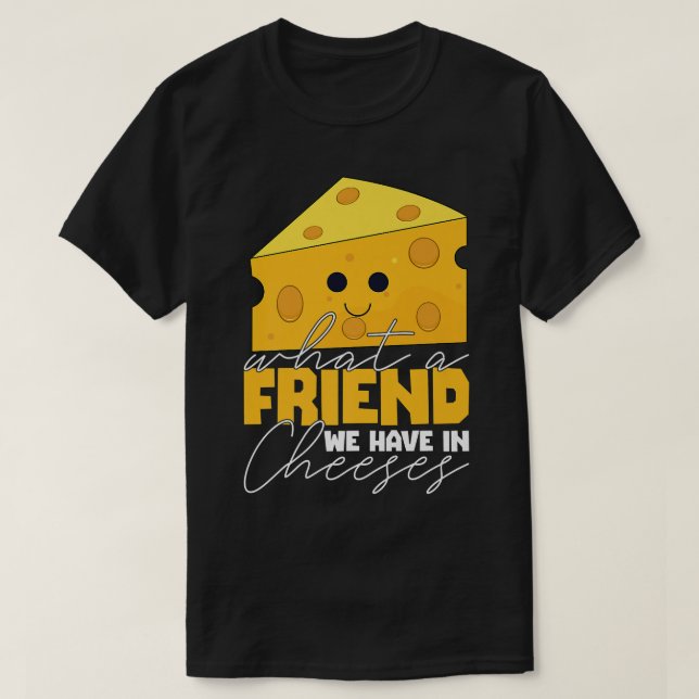 Camiseta Cómprate de la pareja del mejor amigo de Cheese Pu (Diseño del anverso)