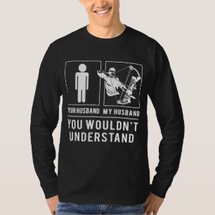 Camiseta Cómprate divertido Tee - Porque la caza es nuestra