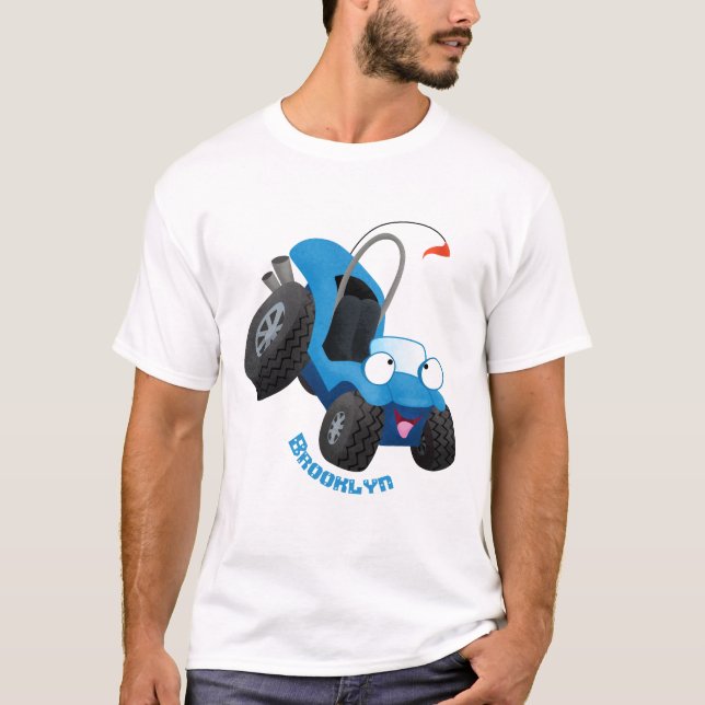 Camiseta Cómprate dune buggy fuera del personalizado del ve (Anverso)