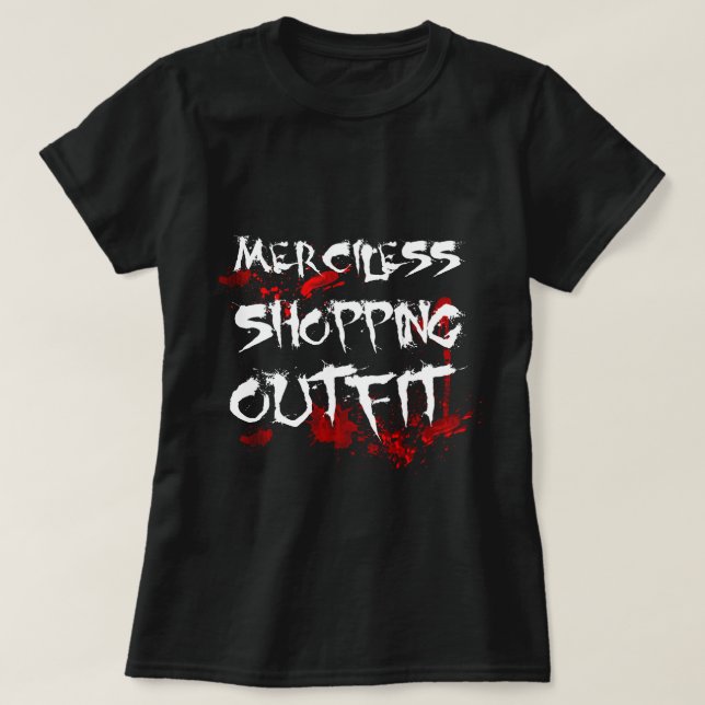 Camiseta Cómprate sin pretensiones divertido (Diseño del anverso)