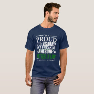 Camiseta Compre al yerno orgulloso de la mamá impresionant