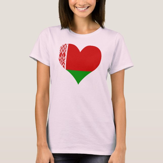Camiseta Compre la bandera de Bielorrusia (Anverso)