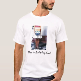 Camiseta Compre zapatos