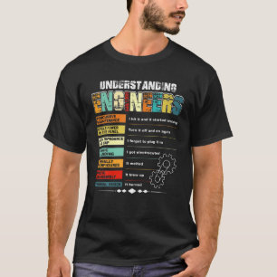 Camiseta Comprender a los ingenieros de ingeniería eléctr