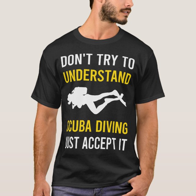 Camiseta Comprender el buceo de Scuba (Anverso)