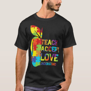 Camiseta Comprender el rompecabezas del autismo y sensibili