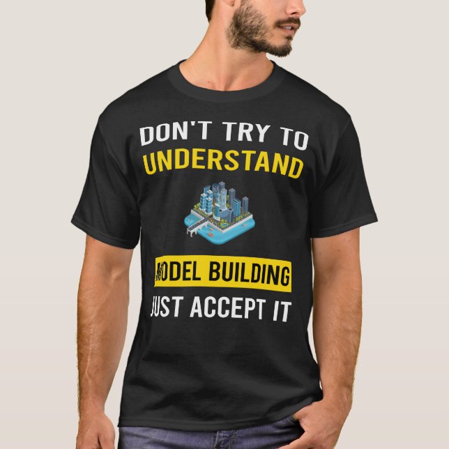 Camiseta Comprender la construcción de modelos (Anverso)