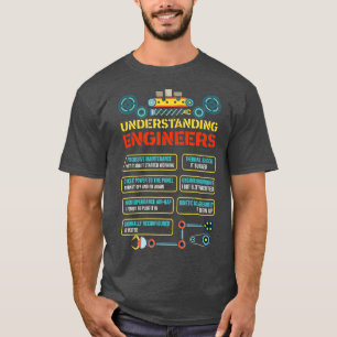 Camiseta Comprender la ingeniería divertida de los ingenier