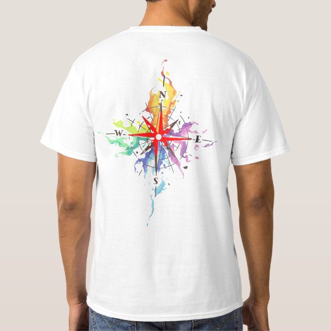 Camiseta Comprensión acuarela (Reverso)