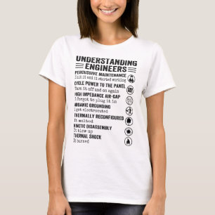 Camiseta comprensión de los ingenieros