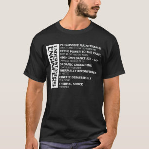 Camiseta Comprensión de los ingenieros