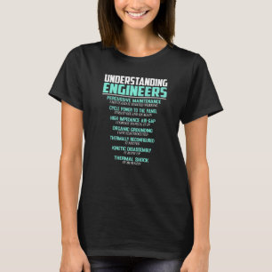 Camiseta Comprensión de los Ingenieros Engi Mecánico Sarcás