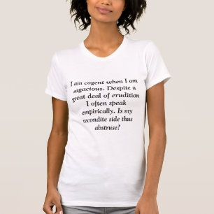 Camiseta Comprensión inglesa
