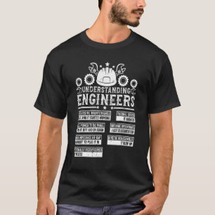 Camiseta Comprensión mecánica de la ingeniería sarcástica