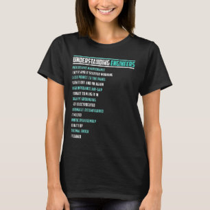 Camiseta Comprensión mecánica de la ingeniería sarcástica